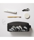 Toiletry Bag | Vintage Signature Golf Clubs | Black | Mini